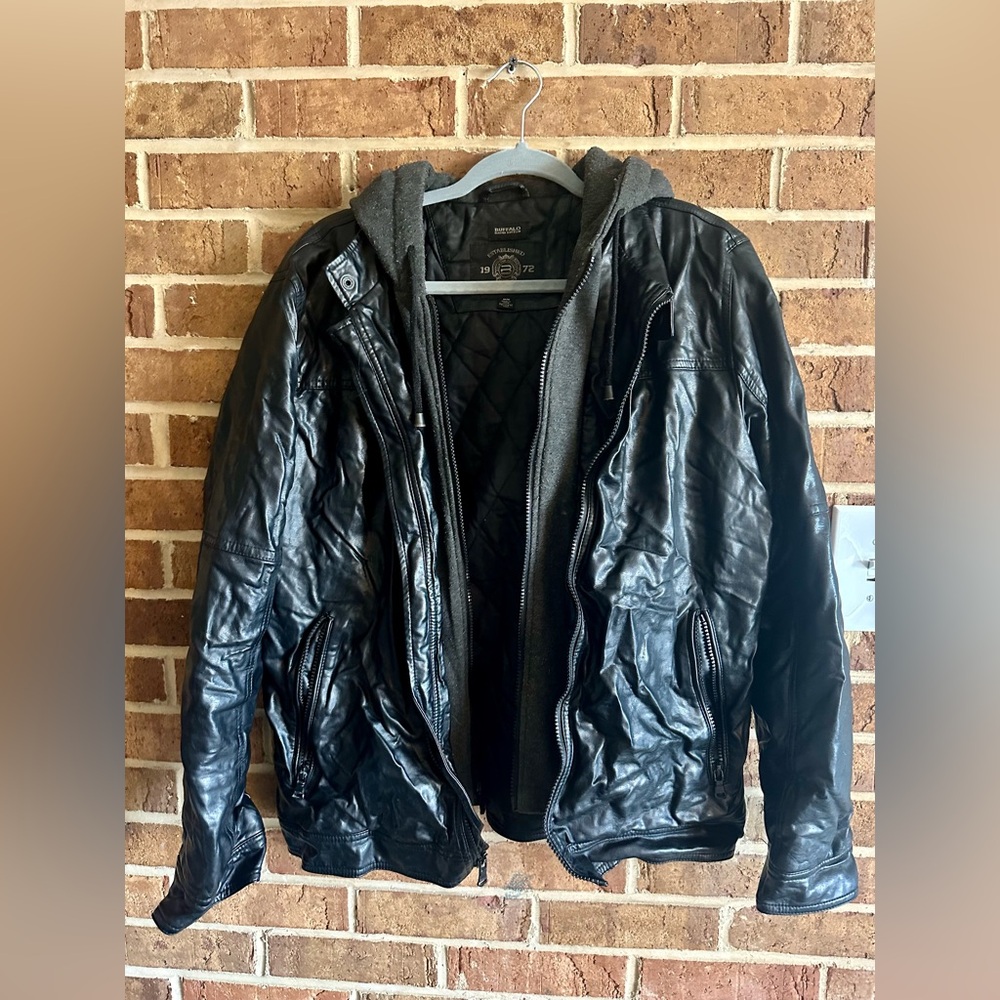Buffalo David Britton Leather Jacket